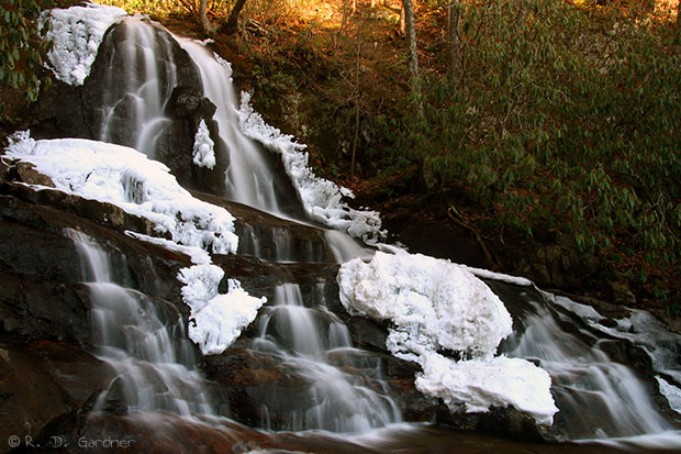 Laurel Falls in Unicoi Co., TN