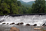 Closeup pic of Mock's Mill Falls, Damascus, VA