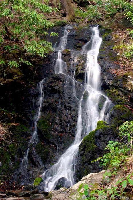 Cataract Falls in the Great Smoky Mountain National Park