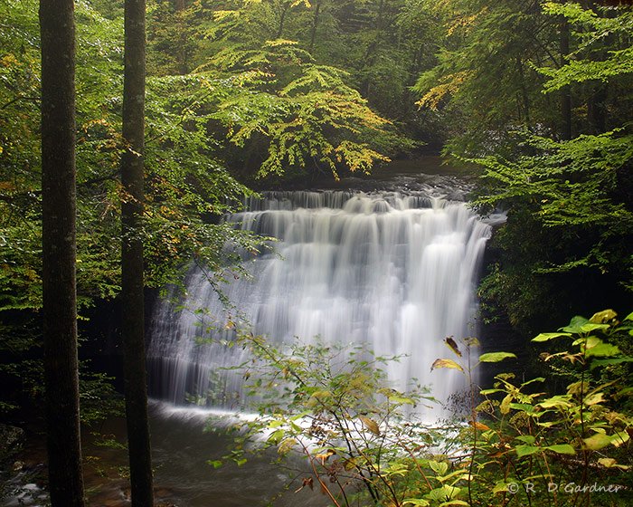 Middle Little Stoney Falls in Hanging Rock Rec. Area